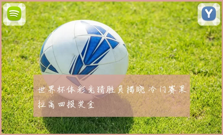 世界杯体彩竞猜胜负揭晓 冷门赛果拉高回报奖金