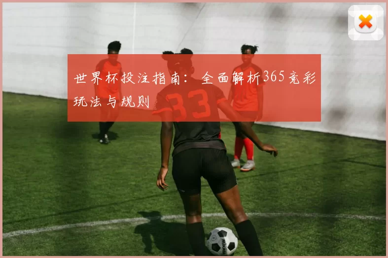 世界杯投注指南：全面解析365竞彩玩法与规则